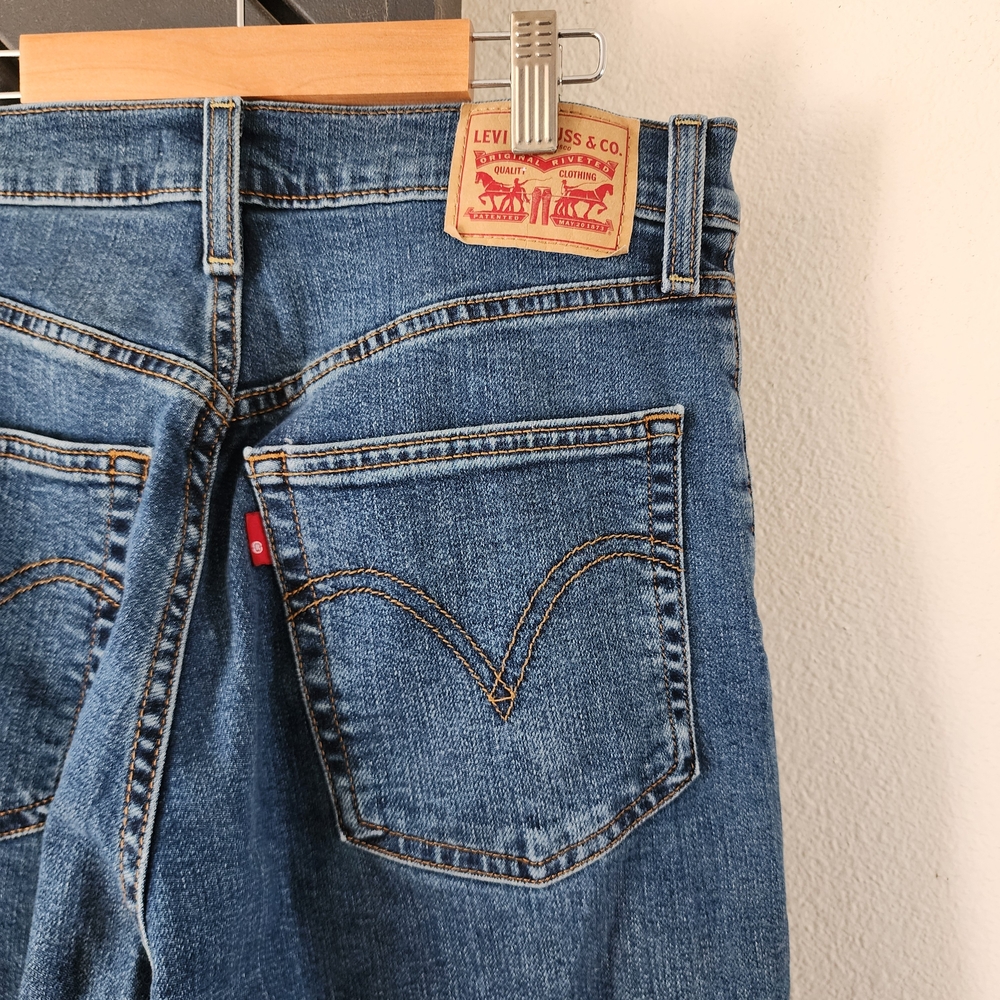 Levi's Blue Straight Leg Women's Jeans